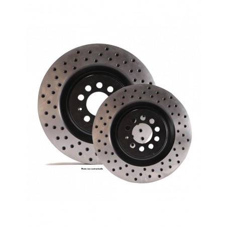 Disques de frein Tarox Avant Ventilés finition D95 percés Peugeot 208 1.6 GTi 200cv 2012/08-2018/12