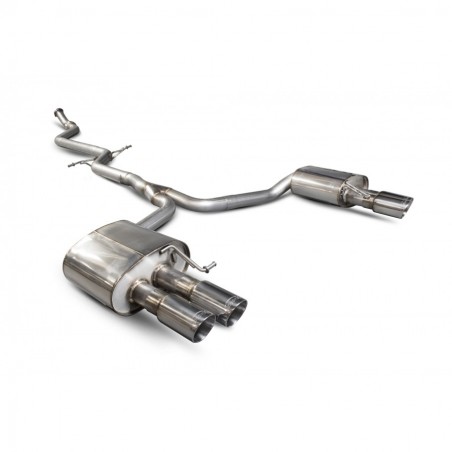 Scorpion Audi A5 B8 2.0 TFSi 12- Non-resonated cat-back system