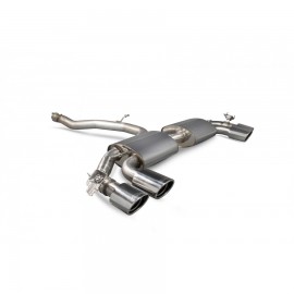 Non-resonated cat-back system (with valves) Non-resonated cat-back system (with valves)