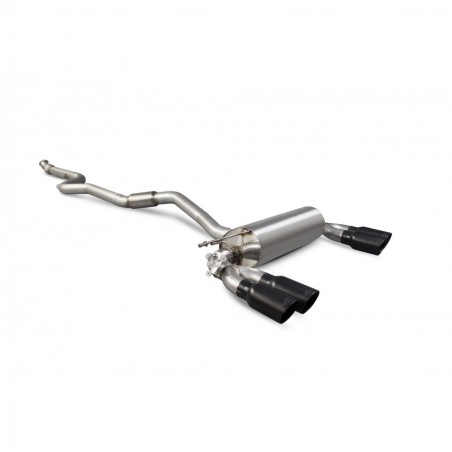 Scorpion Bmw F87 M2 Non GPF Model Cat-back system with electronic valve