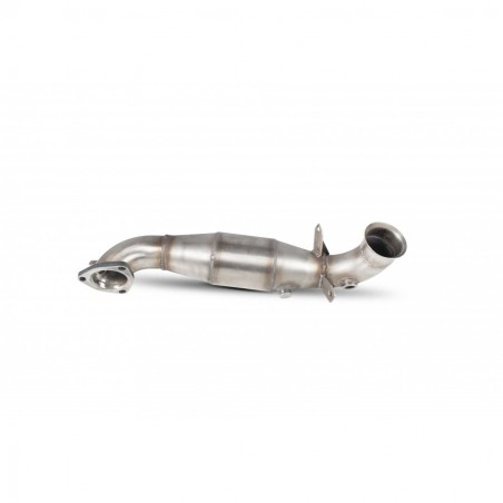 Scorpion Mini Clubman R55 Cooper S Downpipe with a high flow sports catalyst
