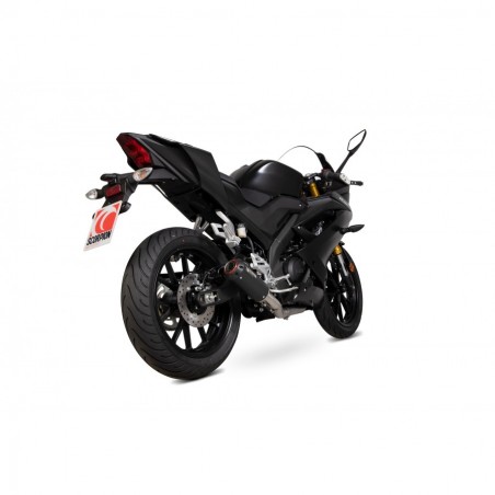 Scorpion Yamaha YZF R 125 / R15 19-Current Red Power Full System