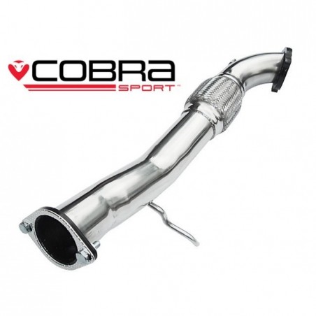 Tube de descente inox COBRA pour FORD Focus RS (MK2). 76mm