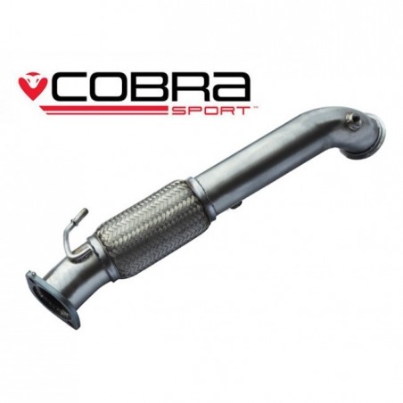 Tube descente / dÃ©-catalyseur  inox COBRA Sport pour Focus ST 250 (Mk3)
