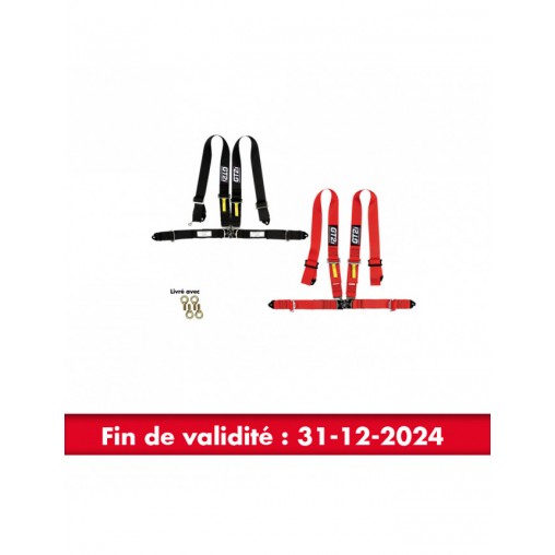 Harnais Berline GT2i 4pts 3" 31/12/2024 Harnais Berline GT2i 4pts 3" 31/12/2024