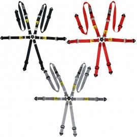 Harnais GT2I 6 points 2"-2'' PRO V2 HANS® homologué FIA 8853/2016 compatible HANS Harnais GT2I 6 points 2"-2'' PRO V2 HANS® homologué FIA 8853/2016 compatible HANS