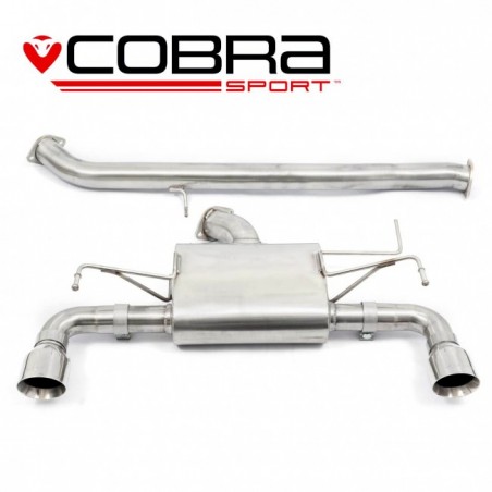 Catback Cobra Sport pour Nissan 350Z sans resonateur