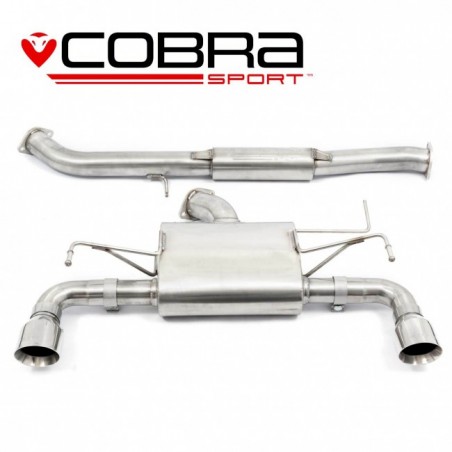 Catback Cobra Sport pour Nissan 350Z avec resonateur