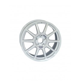 Jantes BRAID FullRace A Taille 7X17 Entraxe 5X108 Déport 41 Alésage 60.1 Blanche Renault Clio R3 Max