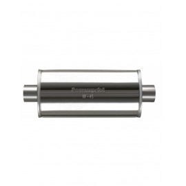POWERSPRINT Silencieux intermediaire coupe feu oval INOX