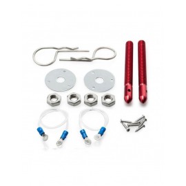 Attache capot aluminium