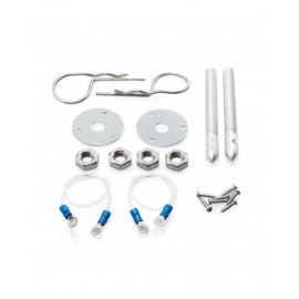 Attache capot aluminium