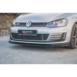 MAXTON Lame Du Pare-Chocs Avant V.1 VW Golf 7 GTI