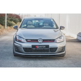 MAXTON Lame Du Pare-Chocs Avant V.1 VW Golf 7 GTI
