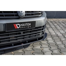 MAXTON Lame du pare-chocs avant / Splitter V.1 Volkswagen Passat R-Line B8