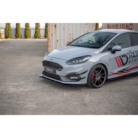 MAXTON Lame Du Pare-Chocs Avant V.7 Ford Fiesta Mk8 ST / ST-Line MAXTON Lame Du Pare-Chocs Avant V.7 Ford Fiesta Mk8 ST / ST-Line