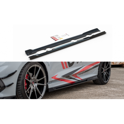MAXTON Rajouts Des Bas De Caisse V.3 Ford Fiesta Mk8 ST / ST-Line MAXTON Rajouts Des Bas De Caisse V.3 Ford Fiesta Mk8 ST / ST-Line