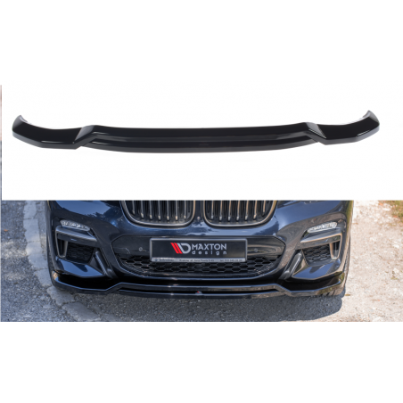 MAXTON Lame du pare-chocs avant / Splitter BMW X4 M-Pack G02