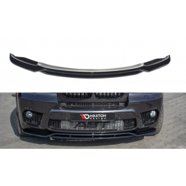 MAXTON Lame du pare-chocs avant / Splitter BMW X5 E70 Facelift M-pack MAXTON Lame du pare-chocs avant / Splitter BMW X5 E70 Facelift M-pack
