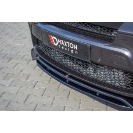 MAXTON Lame du pare-chocs avant / Splitter BMW X5 E70 Facelift M-pack