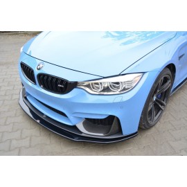 MAXTON Lame du pare-chocs avant / Splitter BMW M4 F82 M-performance