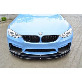 MAXTON Lame du pare-chocs avant / Splitter BMW M4 F82 M-performance MAXTON Lame du pare-chocs avant / Splitter BMW M4 F82 M-performance