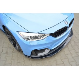 MAXTON Lame du pare-chocs avant / Splitter BMW M4 F82 M-performance