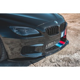 MAXTON Lame du pare-chocs avant / Splitter V.2 BMW M6 F06 Gran Coupe