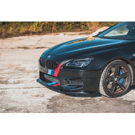 MAXTON Lame du pare-chocs avant / Splitter V.2 BMW M6 F06 Gran Coupe