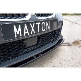 MAXTON Lame du pare-chocs avant / Splitter V.3 BMW 3 G20 M-pack