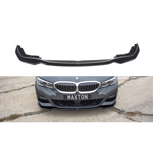 MAXTON Lame du pare-chocs avant / Splitter V.2 BMW 3 G20 M-pack