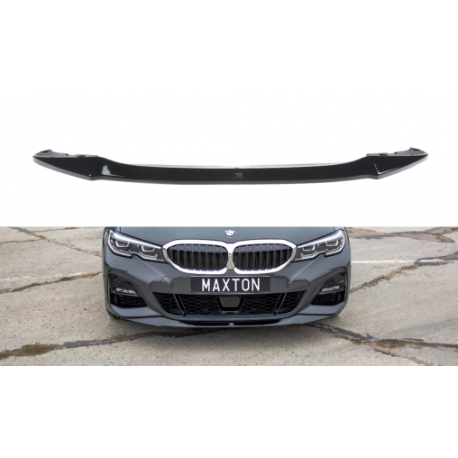 MAXTON Lame du pare-chocs avant / Splitter V.1 BMW 3 G20 M-pack