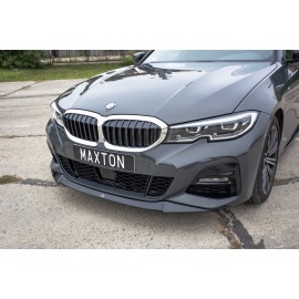 MAXTON Lame du pare-chocs avant / Splitter V.1 BMW 3 G20 M-pack