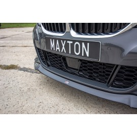 MAXTON Lame du pare-chocs avant / Splitter V.1 BMW 3 G20 M-pack