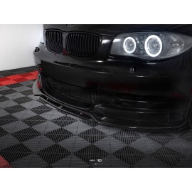 MAXTON LAME DU PARE-CHOCS AVANT / SPLITTER V.1 BMW 1 E82 FACELIFT M-PACK