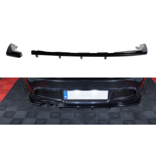 MAXTON CENTRAL ARRIÈRE SPLITTER (AVEC UNE BARRE VERTICALE) BMW 1 E81/ E87 M-PACK FACELIFT MAXTON CENTRAL ARRIÈRE SPLITTER (AVEC UNE BARRE VERTICALE) BMW 1 E81/ E87 M-PACK FACELIFT