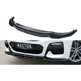 MAXTON LAME DU PARE-CHOCS AVANT / SPLITTER V.1 BMW X3 G01 M-PACK