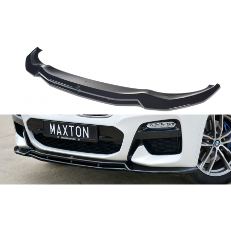 MAXTON LAME DU PARE-CHOCS AVANT / SPLITTER V.1 BMW X3 G01 M-PACK