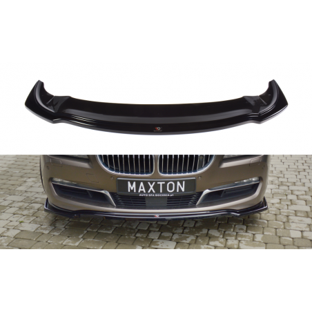 MAXTON LAME DU PARE-CHOCS AVANT / SPLITTER BMW 6 GRAN COUPÉ