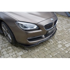 MAXTON LAME DU PARE-CHOCS AVANT / SPLITTER BMW 6 GRAN COUPÉ