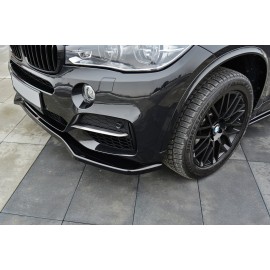 MAXTON LAME DU PARE-CHOCS AVANT / SPLITTER V.1 BMW X5 F15 M50d