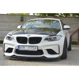 MAXTON LAME DU PARE-CHOCS AVANT / SPLITTER BMW M2 (F87) COUPÉ