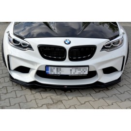 MAXTON LAME DU PARE-CHOCS AVANT / SPLITTER BMW M2 (F87) COUPÉ