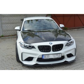 MAXTON LAME DU PARE-CHOCS AVANT / SPLITTER BMW M2 (F87) COUPÉ