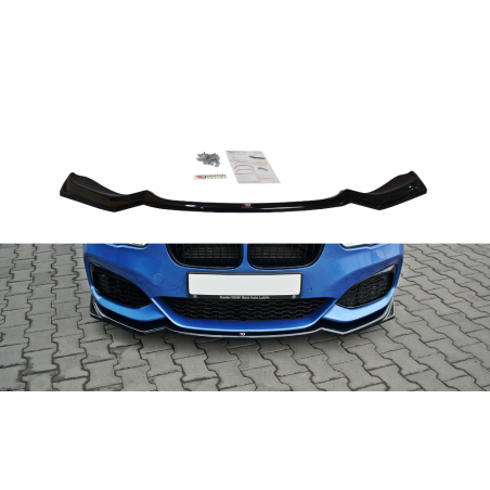 MAXTON LAME DU PARE-CHOCS AVANT / SPLITTER V.2 BMW 1 F20/F21 M-Power