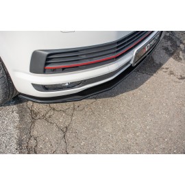 MAXTON Lame du pare-chocs avant / Splitter V.2 Volkswagen T6 MAXTON Lame du pare-chocs avant / Splitter V.2 Volkswagen T6