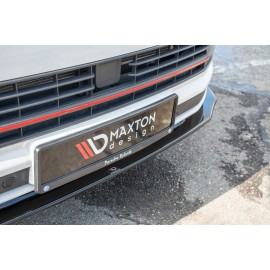 MAXTON Lame du pare-chocs avant / Splitter V.2 Volkswagen T6 MAXTON Lame du pare-chocs avant / Splitter V.2 Volkswagen T6