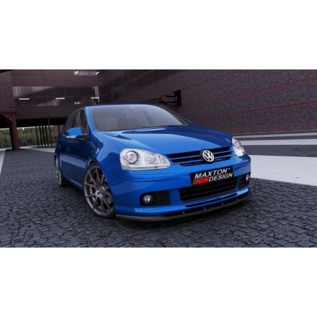 MAXTON LAME DU PARE-CHOCS AVANT VW GOLF MK5 (SUELEMENT POUR LE PARE-CHOCS AVEC LE RAJOUT VOTEX)