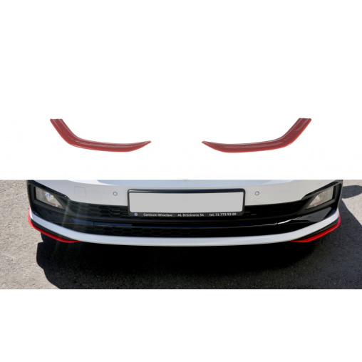 MAXTON LAME DU PARE-CHOCS AVANT / SPLITTER V.5 VW POLO MK6 GTI MAXTON LAME DU PARE-CHOCS AVANT / SPLITTER V.5 VW POLO MK6 GTI