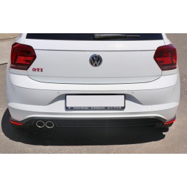 MAXTON LAME DU PARE-CHOCS ARRIERE VW POLO MK6 GTI